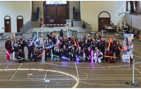 Sabre laser  Epreuve de la Corona à Haguenau 