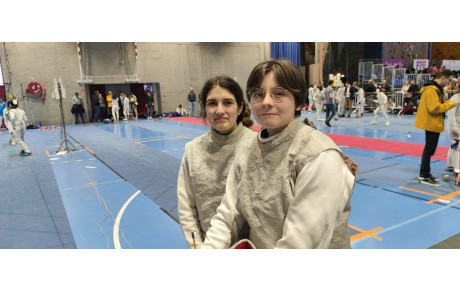 Demi Finale du Championnat de France M15 au fleuret.